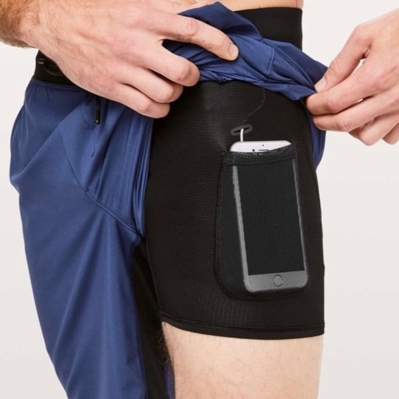 Lululemon T.H.E. Short *9" Gatsby Blue - Picture 3 of 10